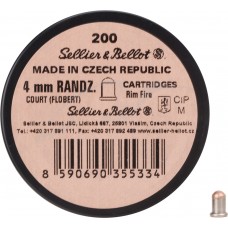 Патрон Флобера Sellier & Bellot RANDZ CURTE 4 мм 200 шт/уп V355332